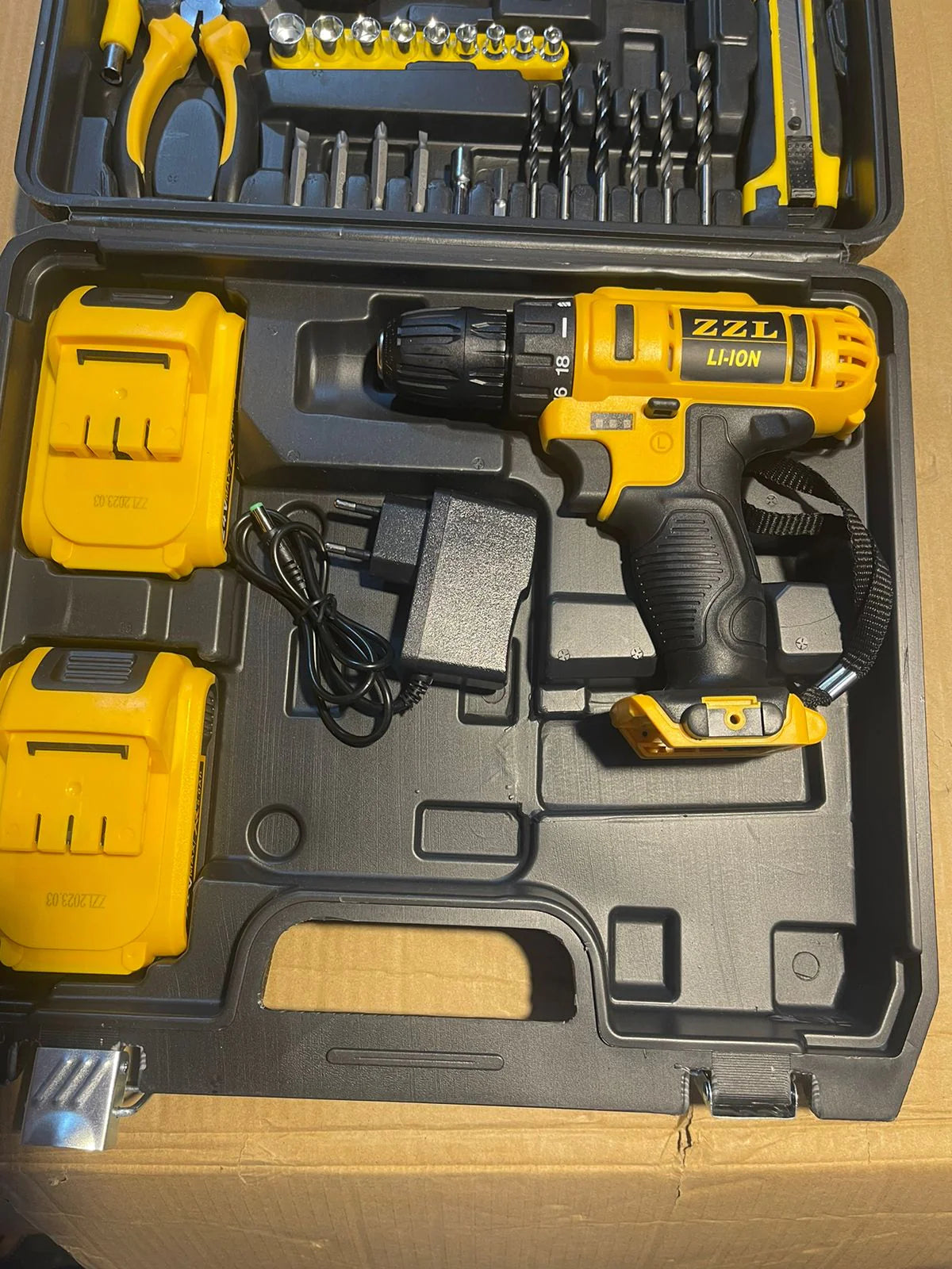 34 Pc Rechargeable Drill Set