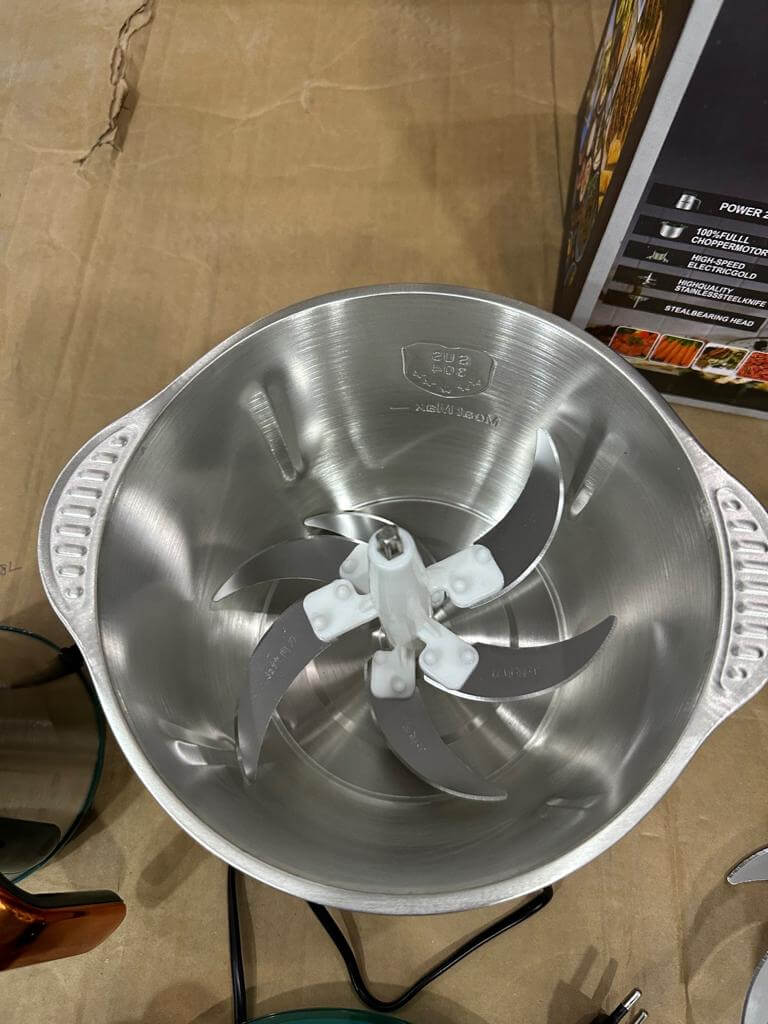 Germany Lot 5L BOSCH Stainless Steel Grinder Chopper