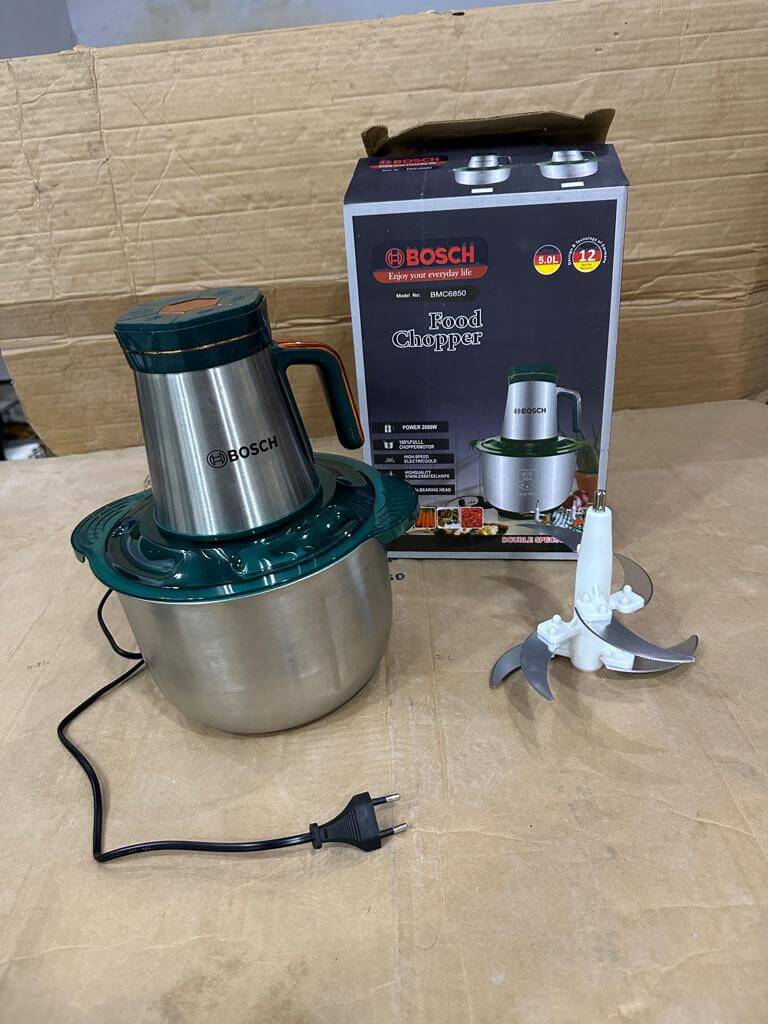 Germany Lot 5L BOSCH Stainless Steel Grinder Chopper