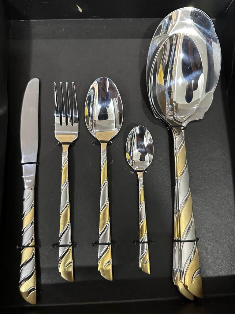 lot imported High Quality AYD  stain Steel Cutlery Set of 36 pcs