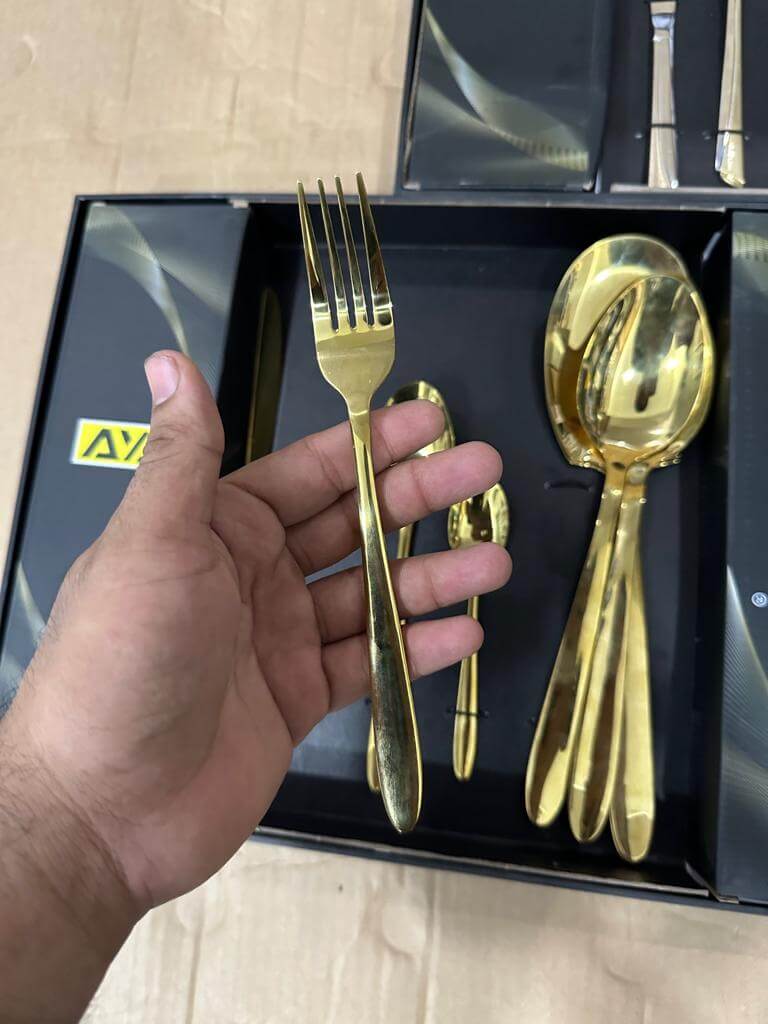 lot imported High Quality AYD  stain Steel Cutlery Set of 36 pcs