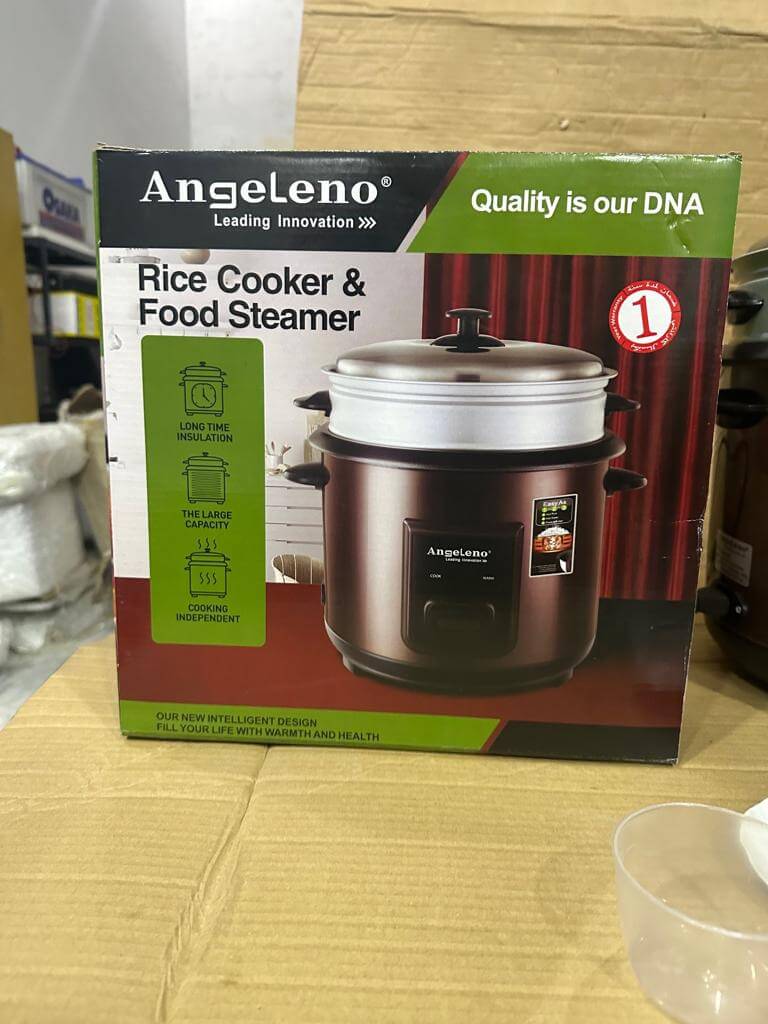 ANGELENO RICE COOKER & FOOD STEAMER