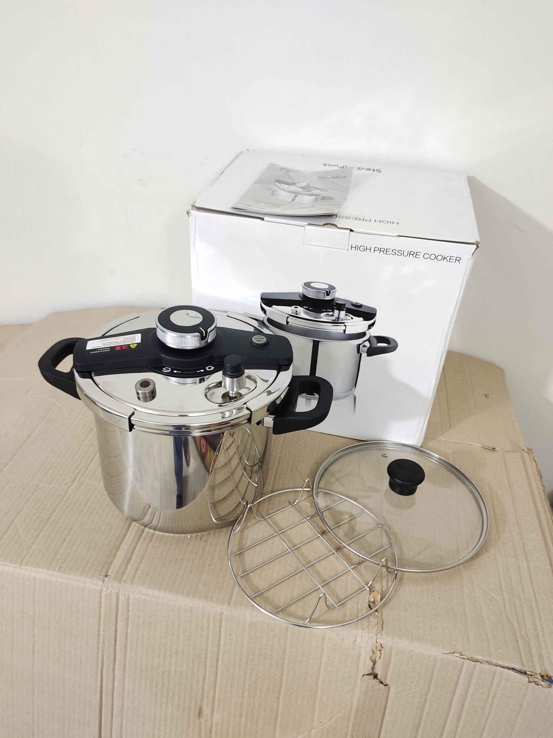 9L High Quality Pressure Cooker & Steamer