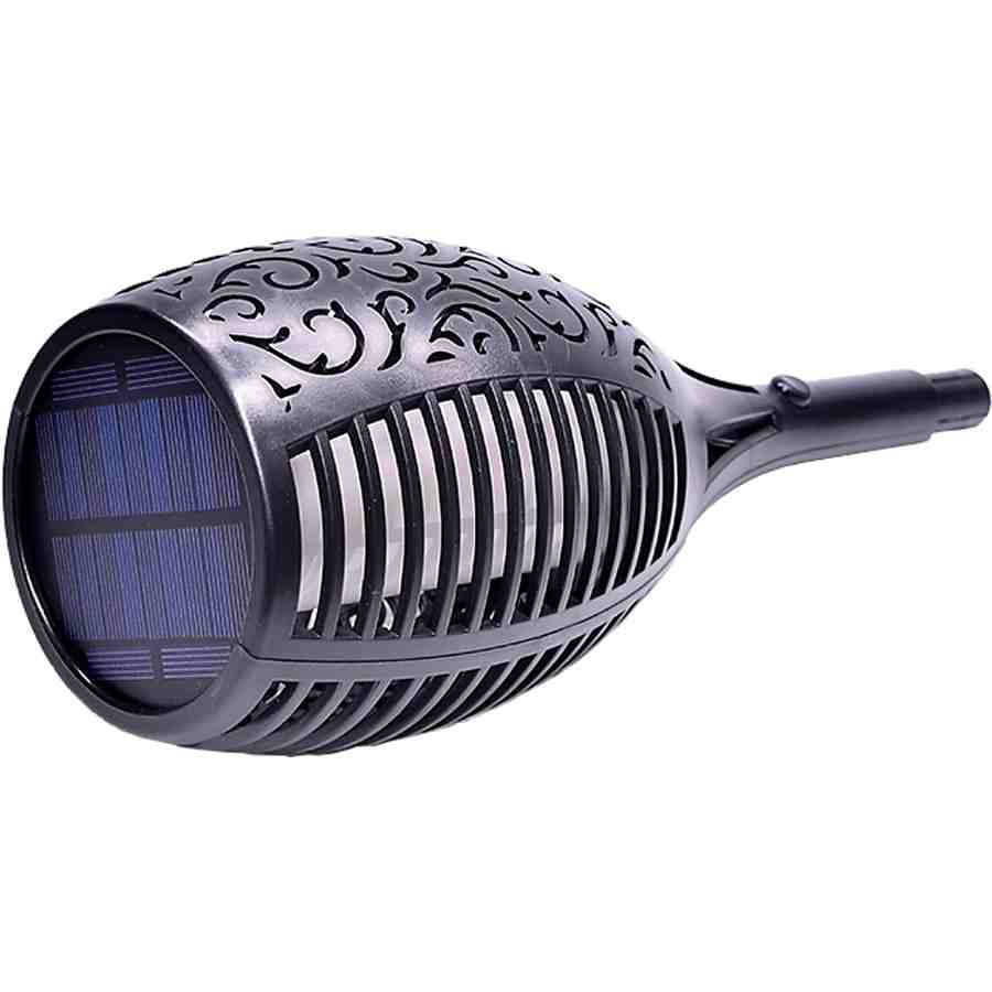 LED solar flame out door garden light