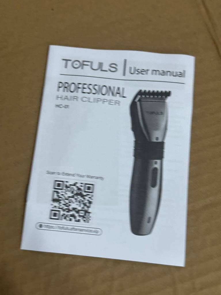 TOFULS HC-01 HAIR CLIPPER