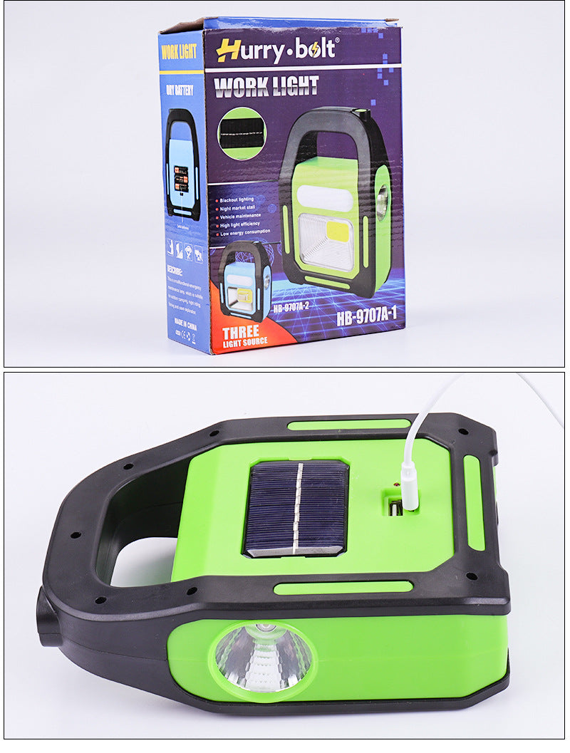 3 in 1 Solar Work Rechargeable Light
