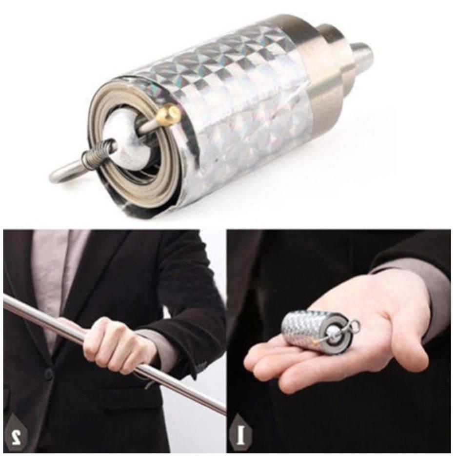 A Stainless Steel Telescopic Stick Magic Wand Pocket