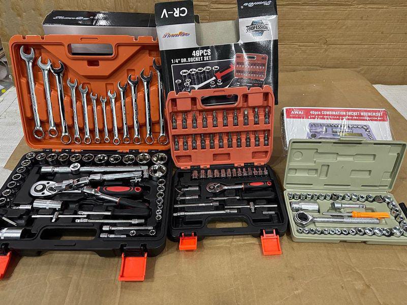 Taiwan Lot Imported Tool Kits (61pcs 46pcs 40pcs)